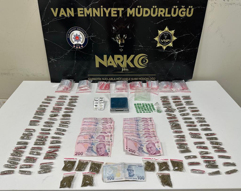 Van'da  Uyuşturucu Operasyonunda  29 Şüpheli Yakalandı