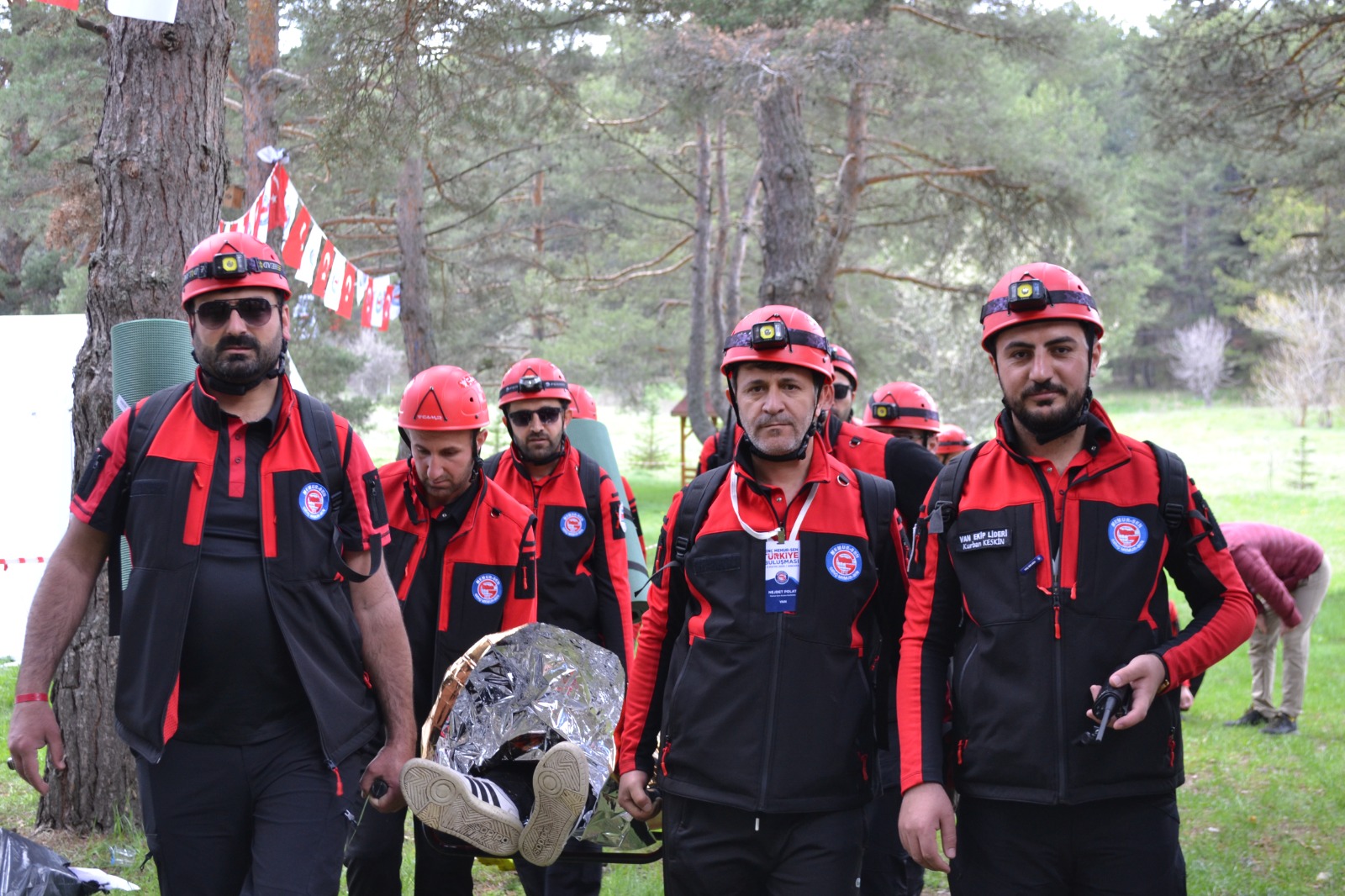 Van MAK Ekibi Ankara’da Tatbikatta: “Depreme Hazırız” 