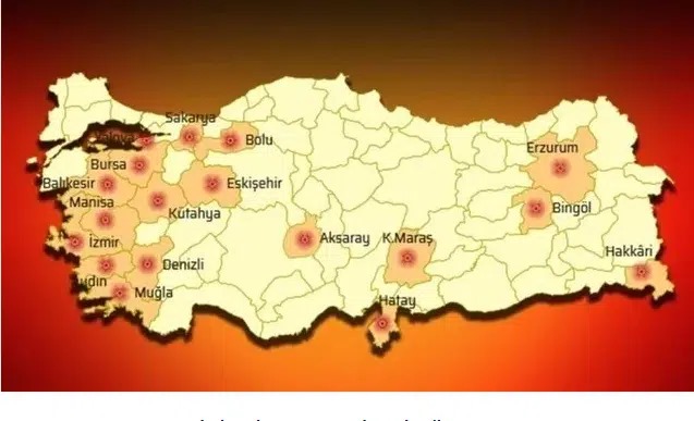 MTA Yeni Diri Fay Haritasını Yayımladı: Türkiye'de Deprem Riski Hangi İlleri Etkiliyor?