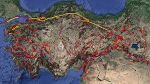 MTA Diri Fay Hattı Haritası güncellendi! İşte fay hattı geçen iller..