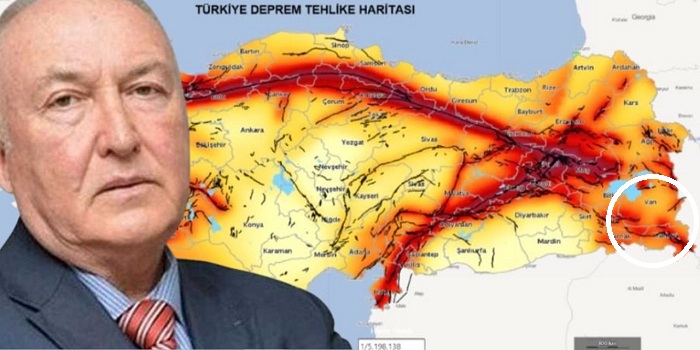 Prof. Dr. Ercan:  Van ve Hakkari için deprem uyarısı
