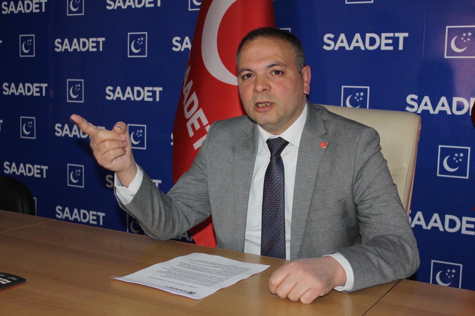 Saadet Partisi Van İl Başkanı İlhan: 