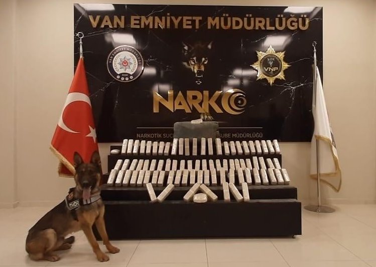 Van'da 36 kilogram uyuşturucu ele geçirldi