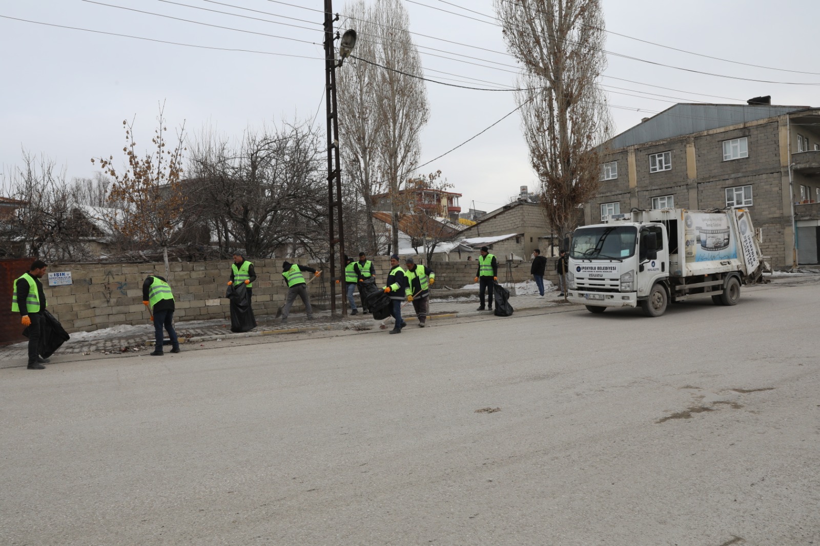 Van'da bahar temizliği