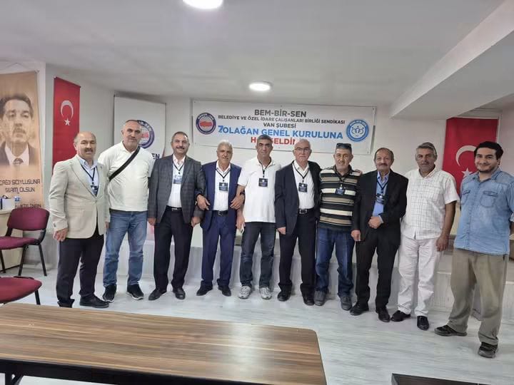 Bem-Bir-Sen Van şubesi’nde görev değişimi 