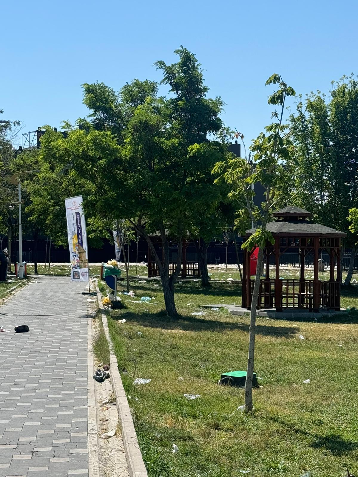 Festival Sonrası Çöp Rezaleti 