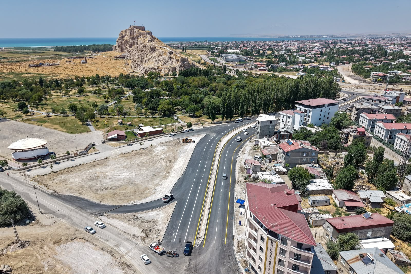 Hatuniye-Kale bağlantı yolu ulaşıma açıldı