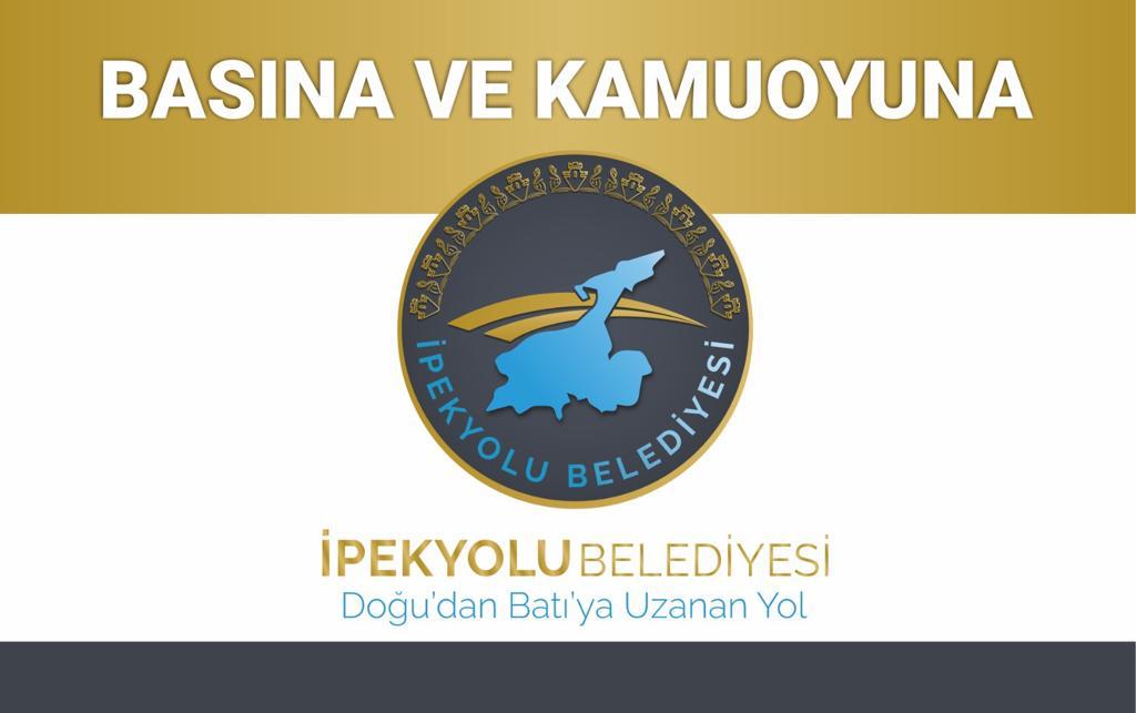 İpekyolu Belediyesinden İddialara yönelik  açıklama