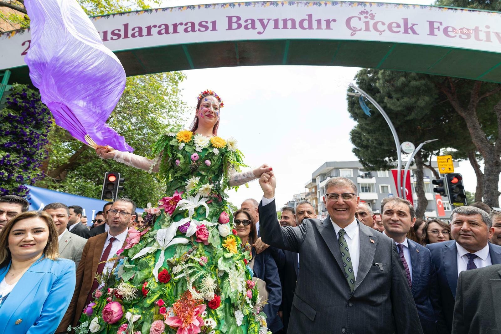 Başkan Tugay: “Bayındır’ın Çiçekleri İzmir’in Gururudur”