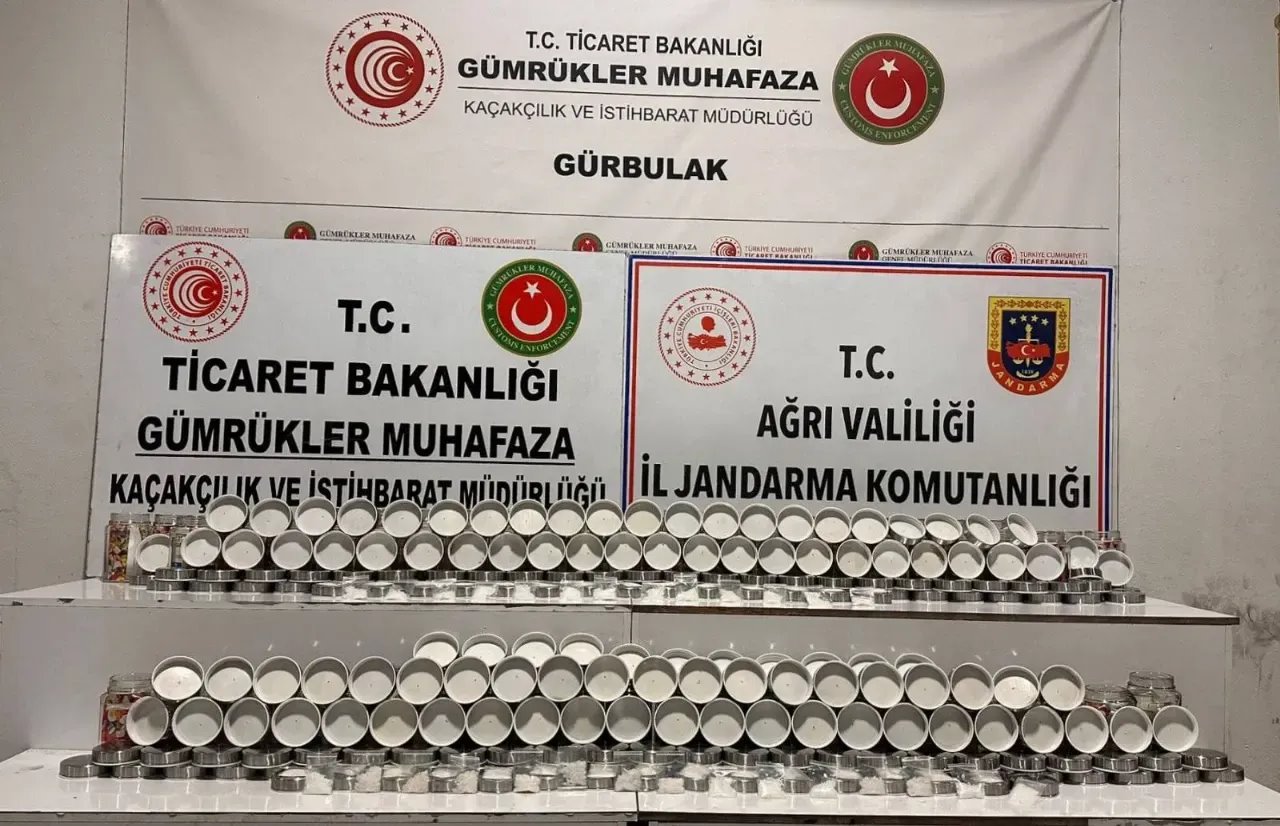 Ağrı'da ilginç Uyuşturucu Kaçakçılığı 