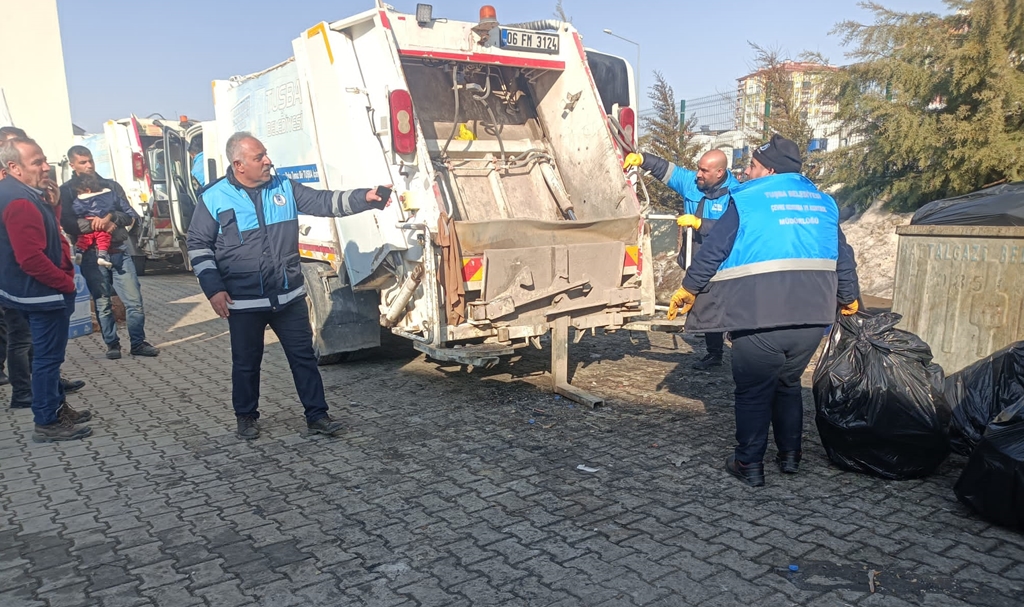 Malatya'da çöpler toplanmaya başlandı