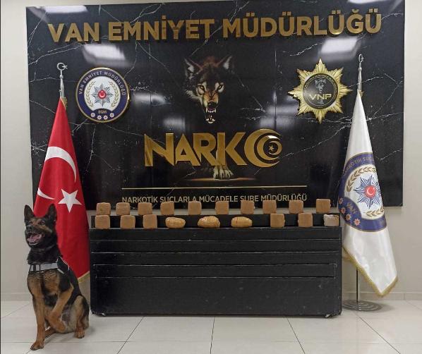 Van’da 55.5 kilogram Uyuşturucu ele geçirildi