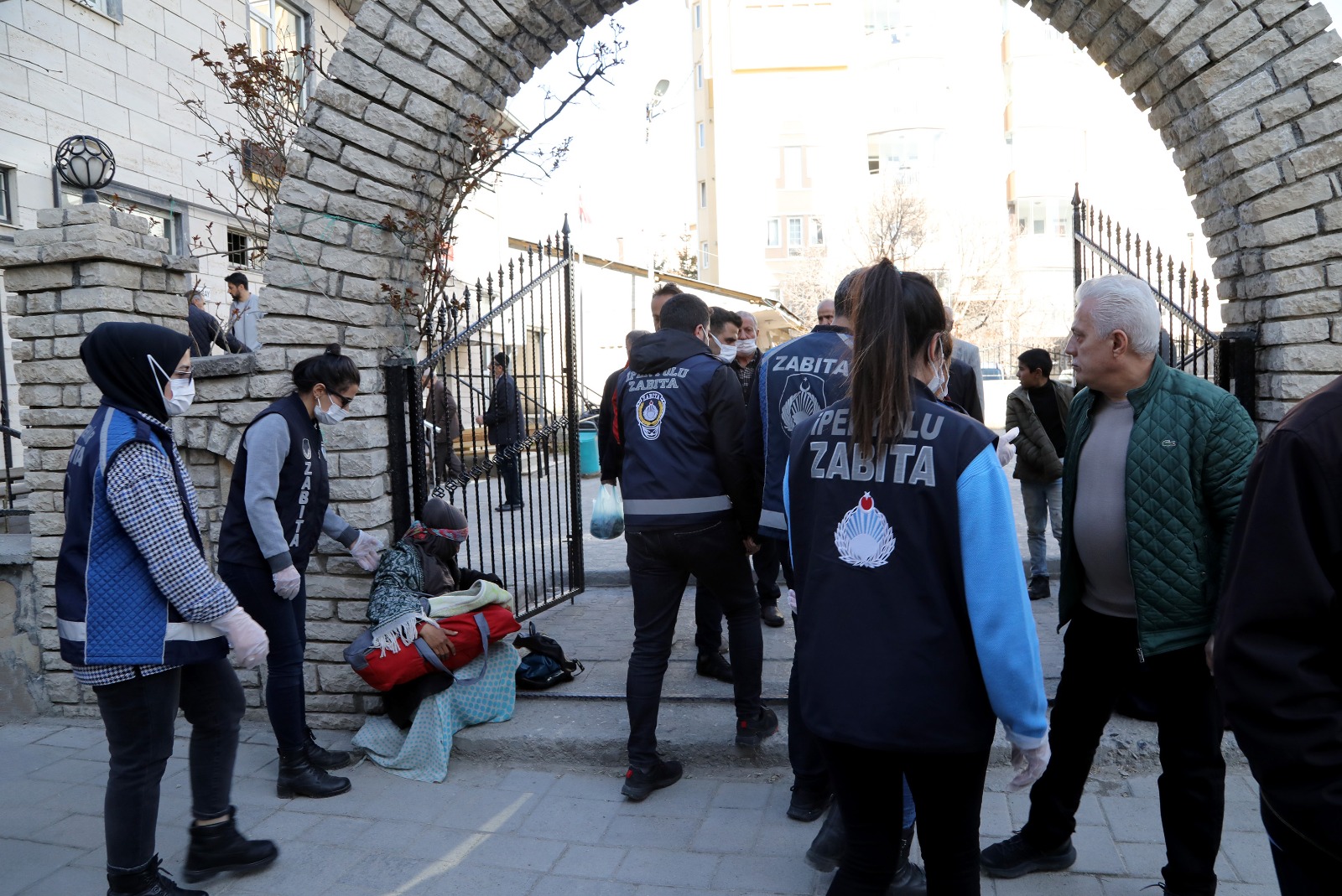 Van'da dilenci operasyonu 