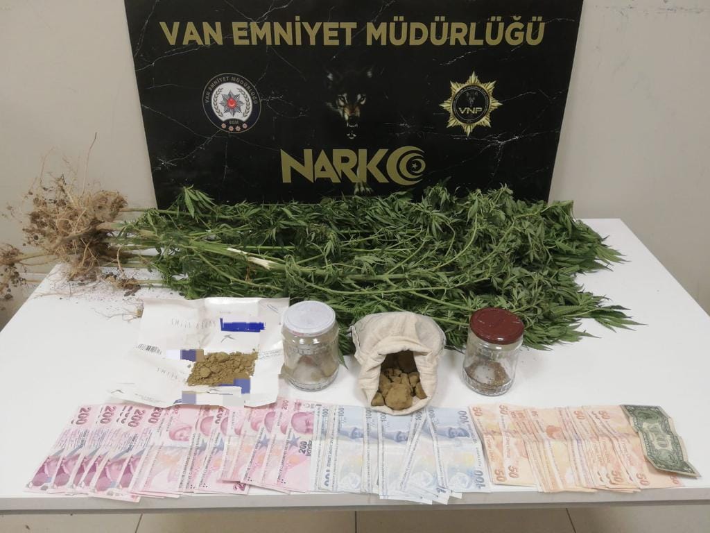 Van’da Uyuşturucu Operasyonu: 24 şüpheli gözaltına alındı 