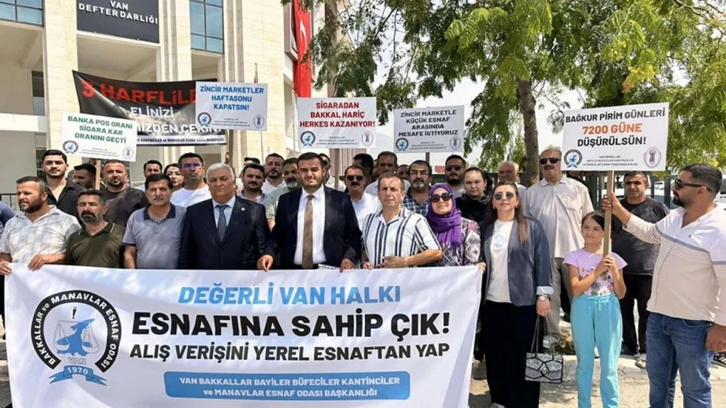 Van’da Küçük Esnaf Çıkmazda: Zincir Marketlere ‘Dur’ Çağrısı