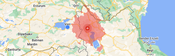 İran'daki deprem, Van, Hakkari ve Iğdır'ı Koruttu